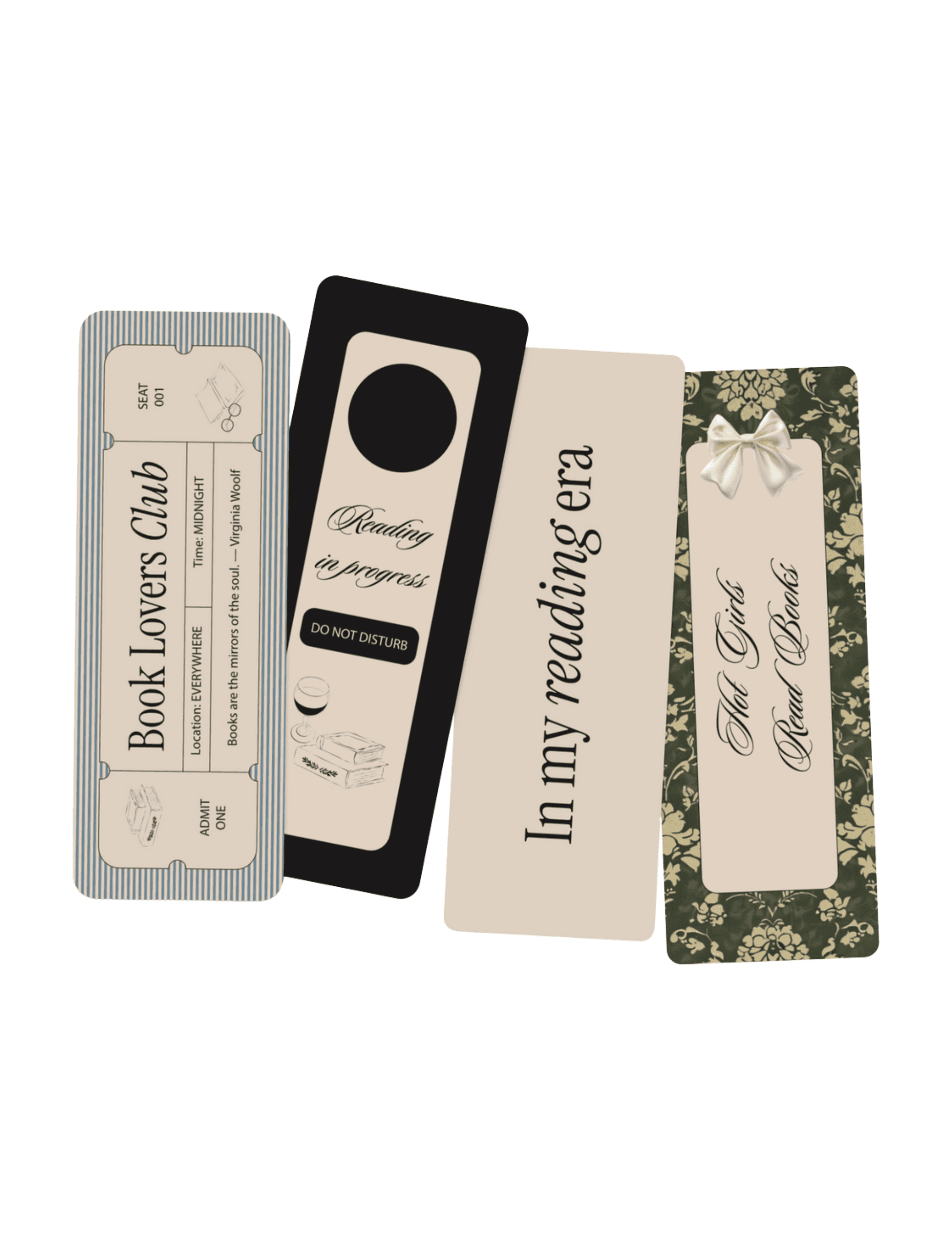 Набір 4 закладинок